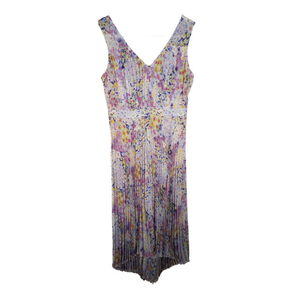 Plenty by Tracy Reese Floral Dress Women’s 2 Sleeveless Zip Up Lined - Picture 1 of 6